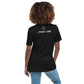 Women's Relaxed Black 'I AM' tee
